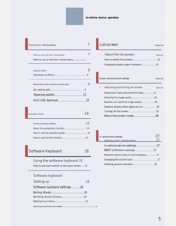 toyota prius alpha 2012 2013 & 2014 navigation infotainment system manual